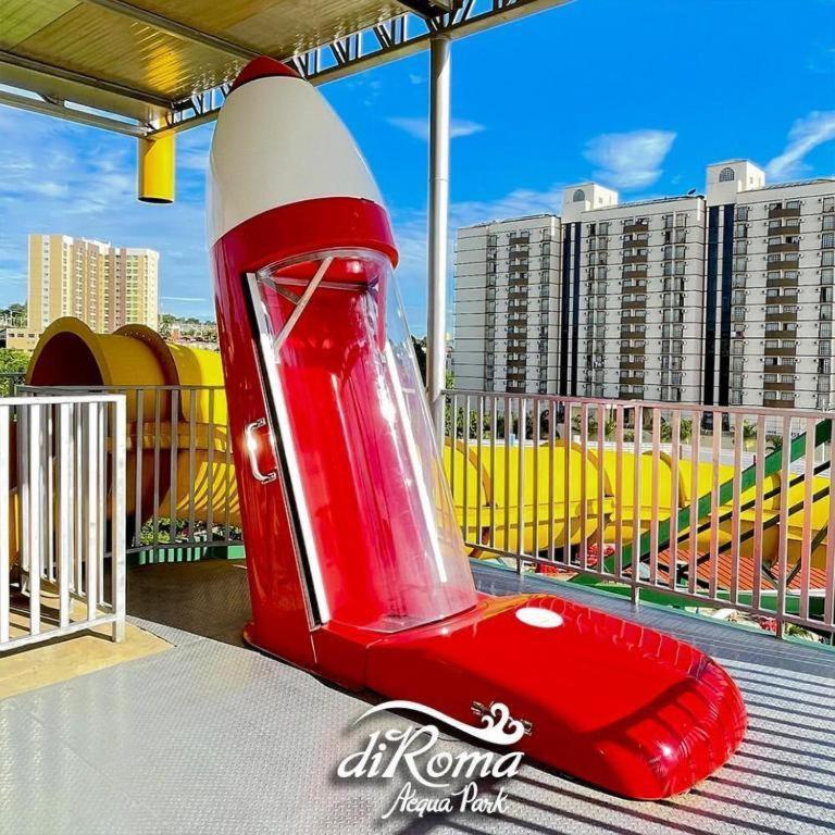 Lacqua Diroma Oficial - Diroma Acqua Park Incluido - Com Roupa De Cama E Banho Caldas Novas Eksteriør billede