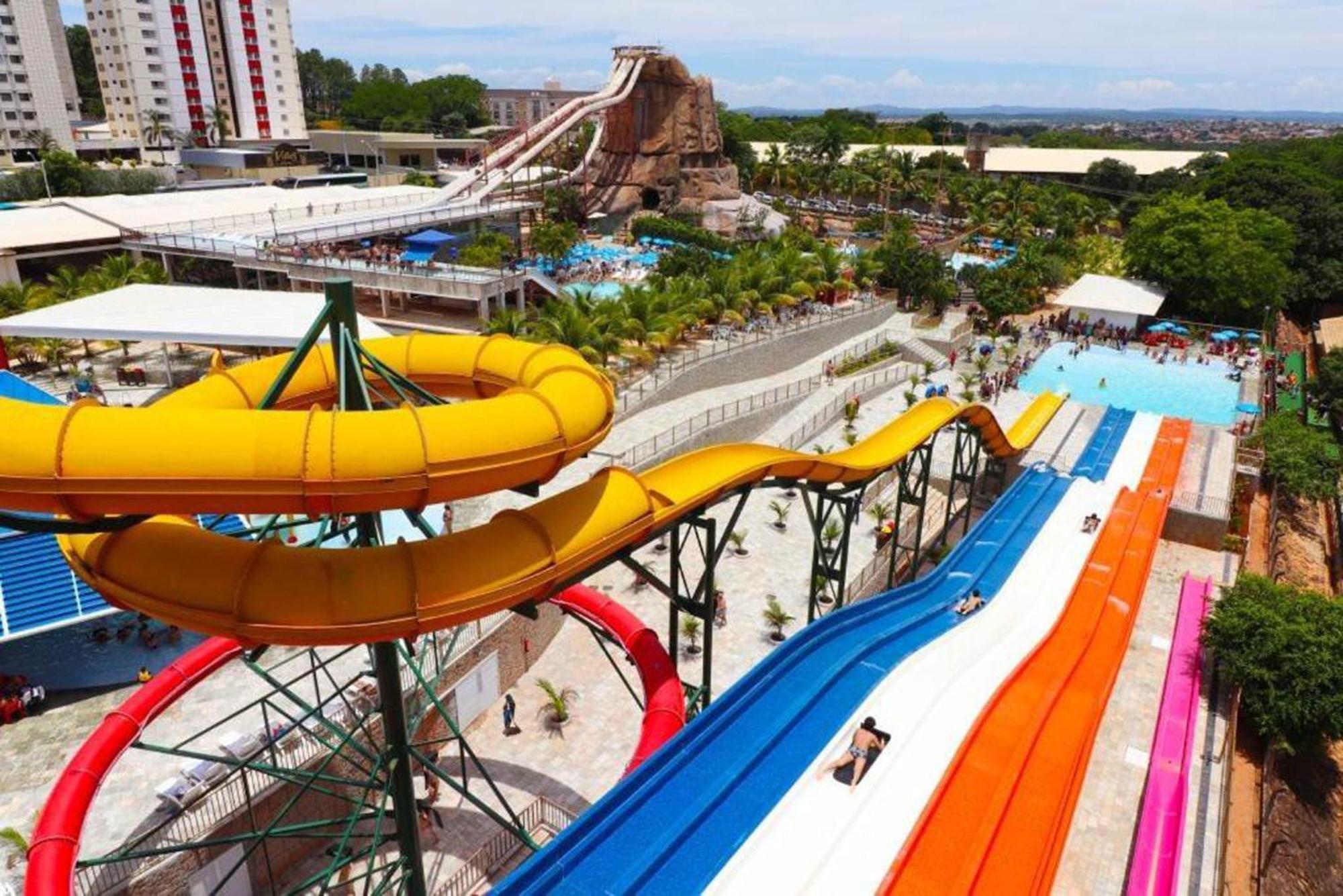 Lacqua Diroma Oficial - Diroma Acqua Park Incluido - Com Roupa De Cama E Banho Caldas Novas Eksteriør billede