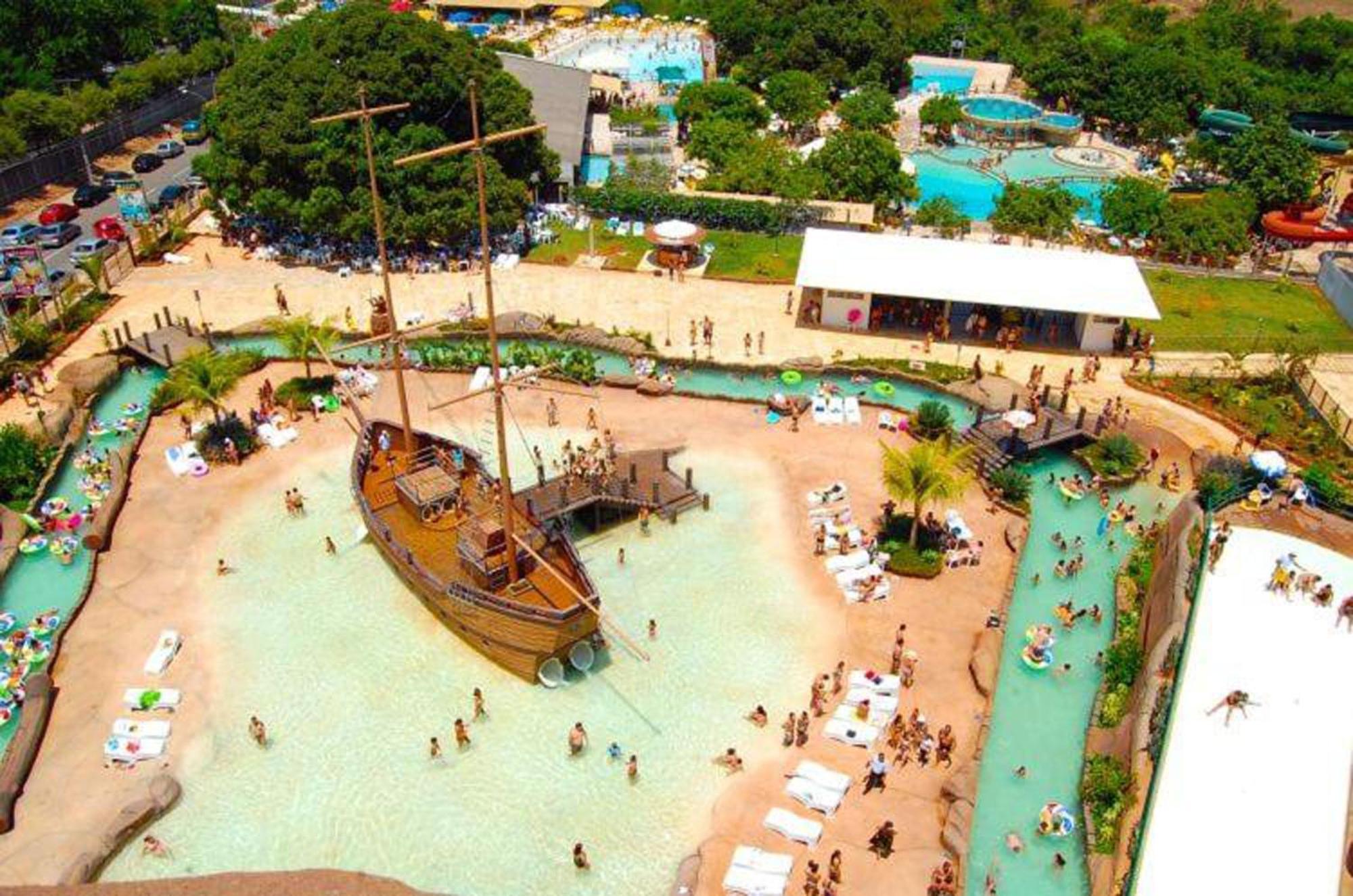 Lacqua Diroma Oficial - Diroma Acqua Park Incluido - Com Roupa De Cama E Banho Caldas Novas Eksteriør billede