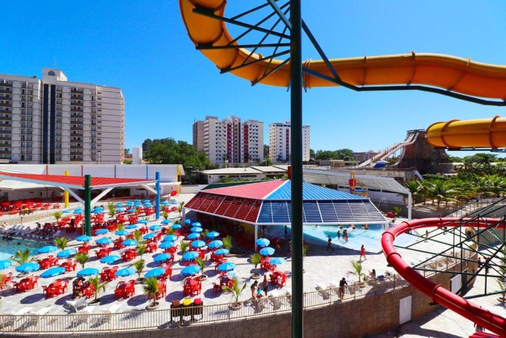 Lacqua Diroma Oficial - Diroma Acqua Park Incluido - Com Roupa De Cama E Banho Caldas Novas Eksteriør billede